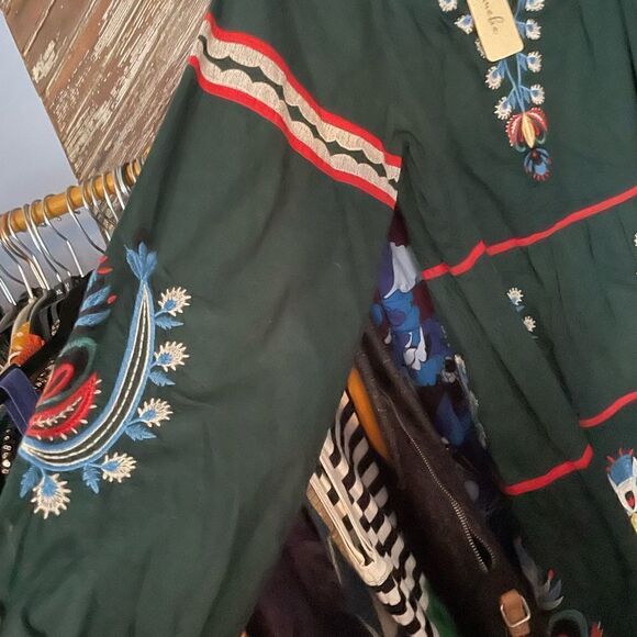 Let Me Be embroidered tunic dress NWT - Picture 4 of 7